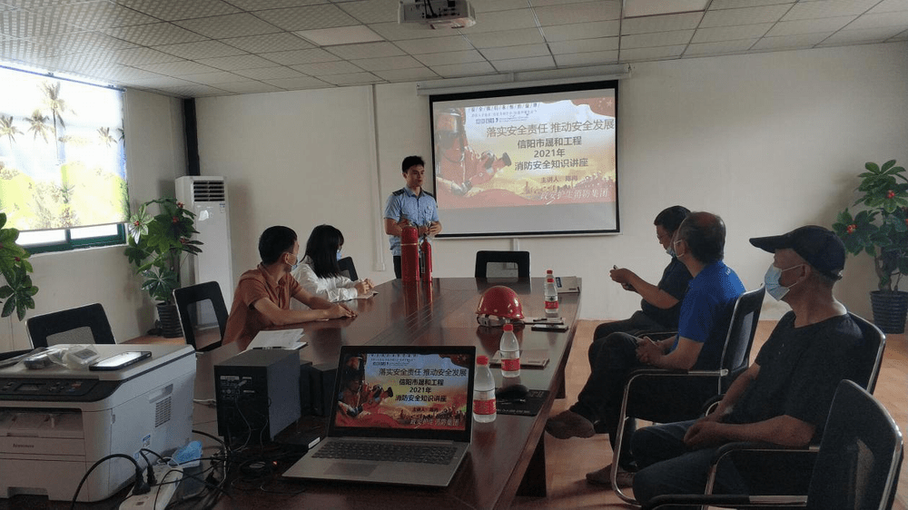 永和建設(shè)集團(tuán)王水拌合站開展消防安全知識培訓(xùn)