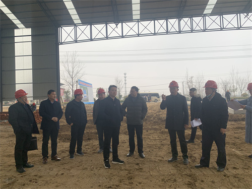 萬人助萬企，節(jié)后送關(guān)懷——上級(jí)部門領(lǐng)導(dǎo)視察永和集團(tuán)城陽城拌合站建設(shè)情況！